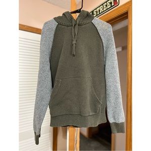 Goodfellow Green and Gray Sweatshirt / Hoodie
